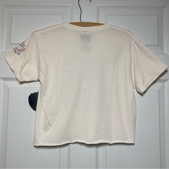 NWT Hot Topic Looney Tunes Womens XS Cropped T Shirt Lola Bugs Bunny Multicolor - Picture 5 of 6